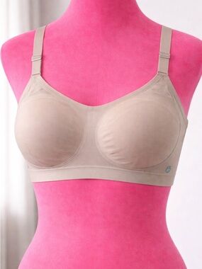 Comfelie Ultra-Thin Breathable No back bulge Bra Size L Oyster Pink